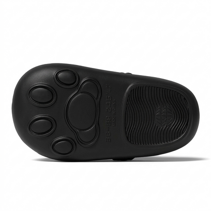 발바닥연구소 꾹꾹슬리퍼 - 탄 고양이