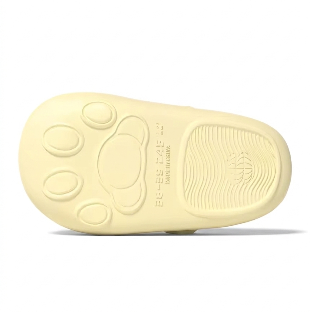 발바닥연구소 꾹꾹슬리퍼 - 식빵 고양이